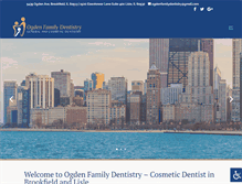 Tablet Screenshot of ogdenfamilydentistry.com